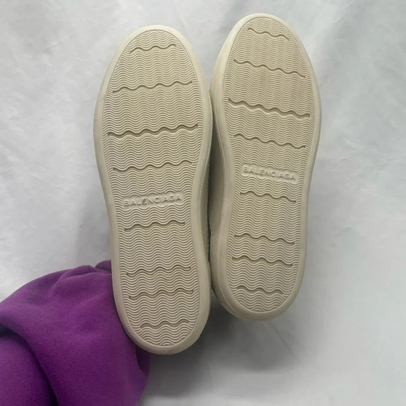 Balenciaga Navy Blue Slip On Sneaker with Terry Cloth Upper Size 38‎ - Picture 8 of 12